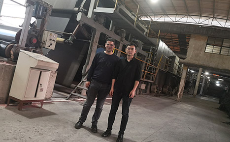 Turkey Customer Recycled Leather Production Line Follow-Up Visit